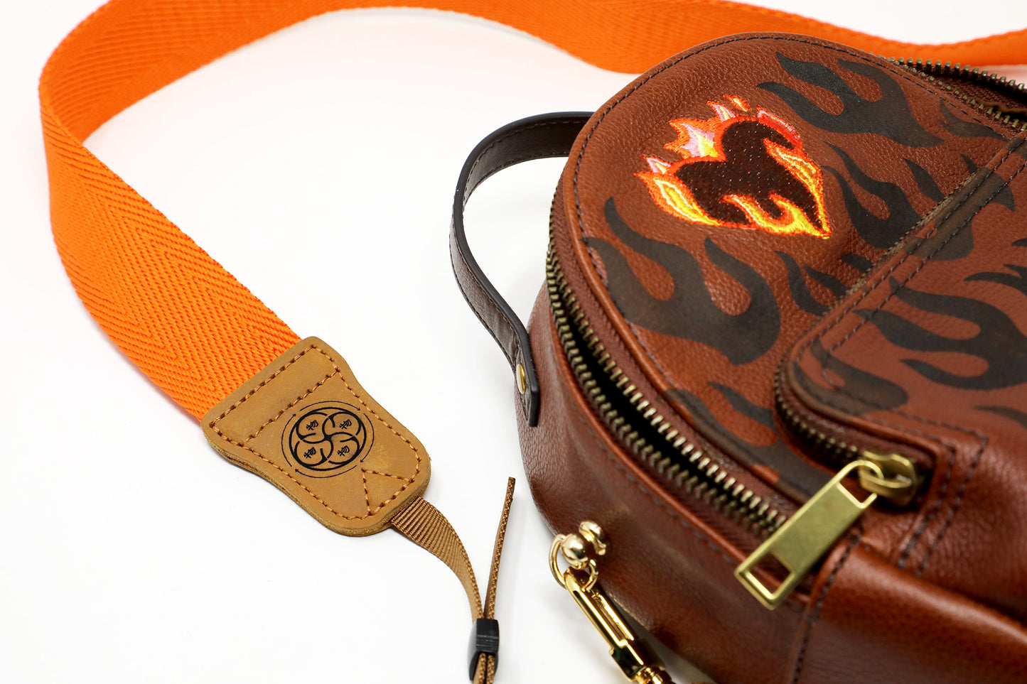 Custom "La Flamme" Shoulder Bag