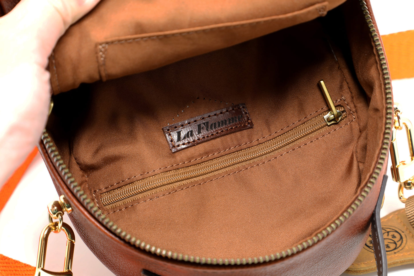 Custom "La Flamme" Shoulder Bag