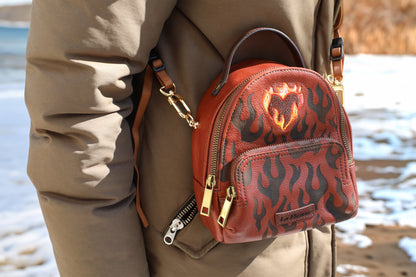 Custom "La Flamme" Shoulder Bag