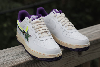 Custom AF1 Bape Shadow Swoosh